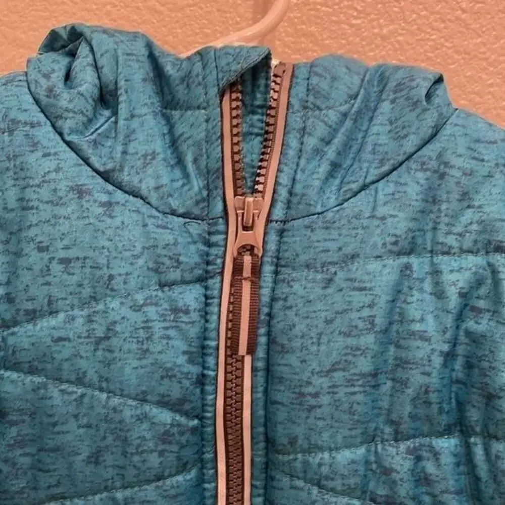 Boys Swiss Alps Puffer Winter Coat Jacket Blue And Grey Size 5 / 6​​​​​​​